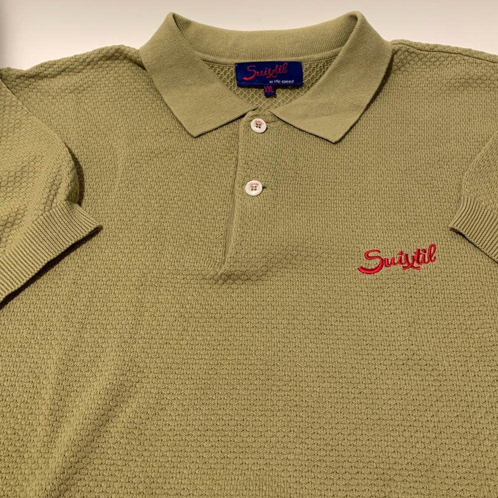 Suixtil 100% Pima cotton Nassau polo XL